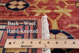 Peshawar Hand Knotted Wool Rug - 5' 10" X 8' 4" - Golden Nile