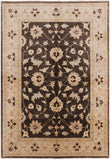 Peshawar Hand Knotted Wool Rug - 6' 3" X 8' 10" - Golden Nile
