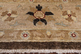 Peshawar Hand Knotted Wool Rug - 6' 3" X 8' 10" - Golden Nile