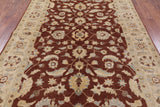 Brown Peshawar Hand Knotted Area Rug - 6' 6" X 9' 2" - Golden Nile