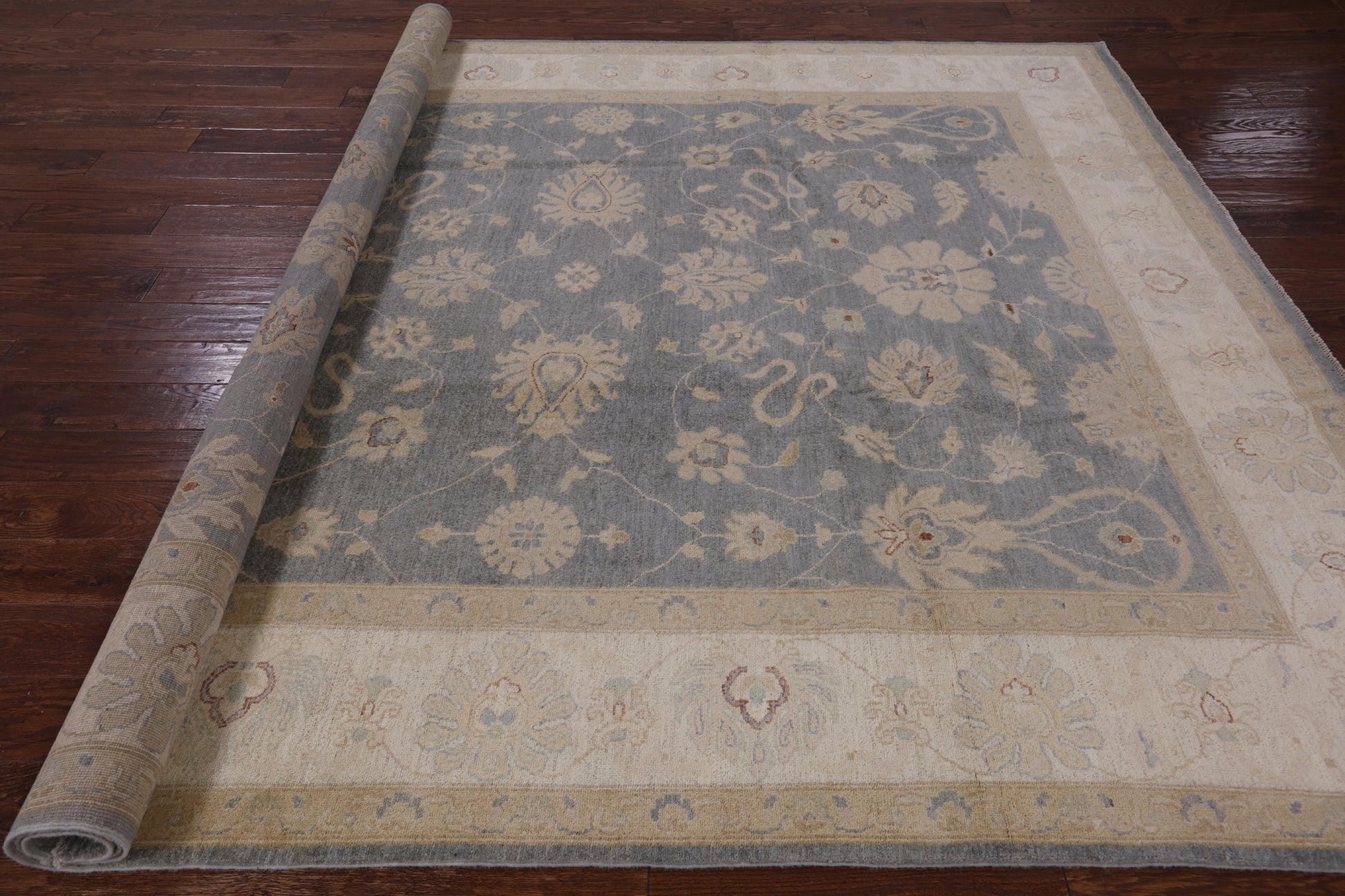 Peshawar Handmade Rug - 8' 4" X 9' 10" - Golden Nile