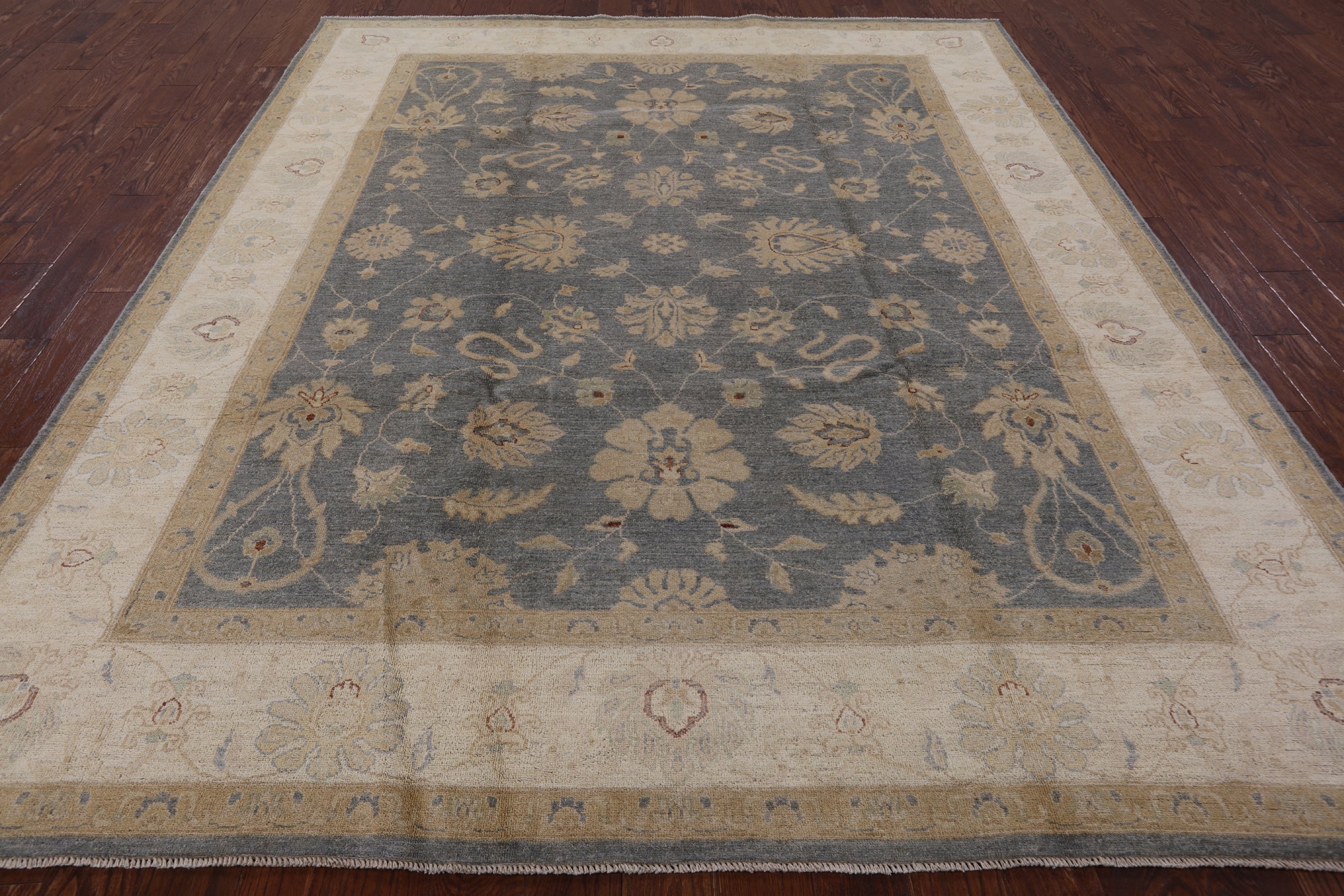 Peshawar Handmade Rug - 8' 4" X 9' 10" - Golden Nile
