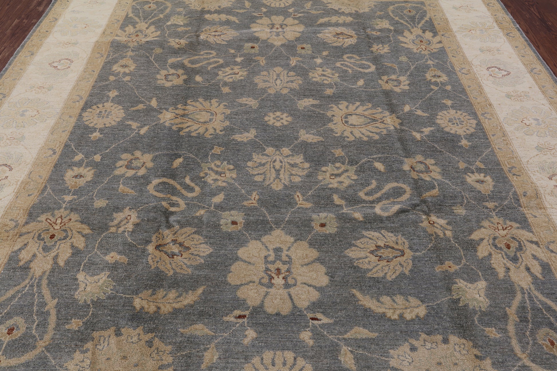 Peshawar Handmade Rug - 8' 4" X 9' 10" - Golden Nile