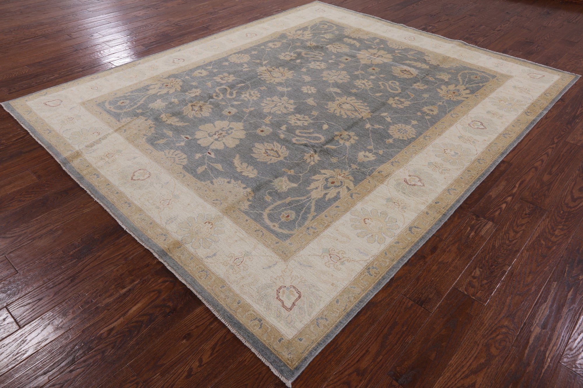 Peshawar Handmade Rug - 8' 4" X 9' 10" - Golden Nile