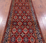 Persian Handmade Wool Runner Rug - 3' 8" X 9' 5" - Golden Nile