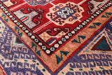 Persian Handmade Wool Runner Rug - 3' 8" X 9' 5" - Golden Nile