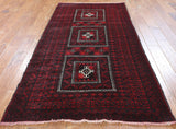 Hand Knotted Oriental Persian Rug 4 X 8 - Golden Nile