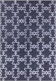 Moroccan Flat Weave Wool Area Rug - 6' 1" X 9' 1" - Golden Nile