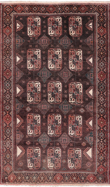Persian Handmade Wool Area Rug - 4' 5" X 7' 4" - Golden Nile