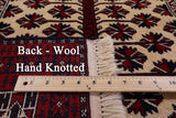 Persian Handmade Wool Area Rug - 3' 6" X 5' 3" - Golden Nile
