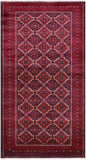 Super Fine Persian Handmade Wool Area Rug - 3' 6" X 6' 7" - Golden Nile