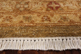 Peshawar Hand Knotted Wool Rug - 6' 0" X 9' 0" - Golden Nile