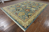 9 X 12 Fine Oriental Peshawar Rug - Golden Nile