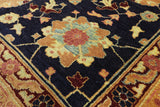 Peshawar Hand Knotted Rug - 9' 4" X 12' 2" - Golden Nile