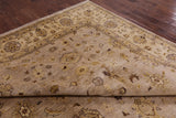 Chobi Peshawar Hand Knotted Wool Rug - 9' 0" X 12' 5" - Golden Nile