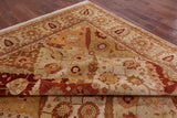 Peshawar Hand Knotted Area Rug - 9' 2" X 12' 1" - Golden Nile
