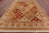 Peshawar Hand Knotted Area Rug - 9' 2" X 12' 1" - Golden Nile