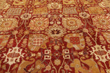Red Peshawar Handmade Area Rug - 9' 1" X 12' 2" - Golden Nile
