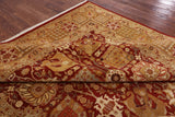 Red Peshawar Handmade Area Rug - 9' 1" X 12' 2" - Golden Nile