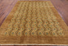9 X 11 Hand Knotted Chobi Oriental Area Rug - Golden Nile