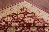 Signed Peshawar Hand-Knotted Wool Area Rug - 8' 10" X 12' 8" - Golden Nile