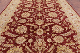 Signed Peshawar Hand-Knotted Wool Area Rug - 8' 10" X 12' 8" - Golden Nile