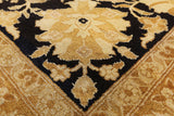 Peshawar Hand Knotted Rug - 9' 4" X 11' 5" - Golden Nile