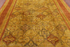 Peshawar Hand Knotted Wool Area Rug - 8' 0" X 10' 5" - Golden Nile