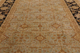 Peshawar Handmade Wool Area Rug - 9' 1" X 10' 10" - Golden Nile