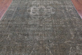 Persian Overdyed Handmade Wool Rug - 8' 2" X 11' 2" - Golden Nile