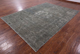 Persian Overdyed Handmade Wool Rug - 8' 2" X 11' 2" - Golden Nile