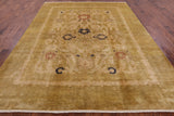 Chobi Peshawar Hand Knotted Wool Rug - 8' 2" X 10' 4" - Golden Nile