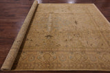 Peshawar Handmade Wool Rug - 8' 1" X 9' 10" - Golden Nile