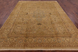 Peshawar Handmade Wool Rug - 8' 1" X 9' 10" - Golden Nile