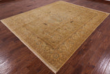 Peshawar Handmade Wool Rug - 8' 1" X 9' 10" - Golden Nile