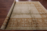 Peshawar Handmade Wool Rug - 9' 1" X 11' 10" - Golden Nile