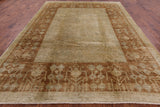 Peshawar Handmade Wool Rug - 9' 1" X 11' 10" - Golden Nile