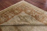 Peshawar Handmade Wool Rug - 9' 1" X 11' 10" - Golden Nile