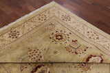 Chobi Peshawar Hand Knotted Wool Area Rug - 8' 1" X 9' 10" - Golden Nile