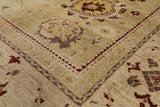 Chobi Peshawar Hand Knotted Wool Area Rug - 8' 1" X 9' 10" - Golden Nile