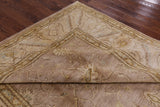 Peshawar Handmade Wool Area Rug - 9' 1" X 11' 3" - Golden Nile