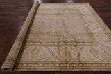 Peshawar Handmade Wool Area Rug - 9' 1" X 11' 3" - Golden Nile