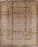 Peshawar Handmade Wool Area Rug - 9' 1" X 11' 3" - Golden Nile