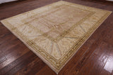 Peshawar Handmade Wool Area Rug - 9' 1" X 11' 3" - Golden Nile