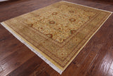 Oriental Peshawar 8 X 10 Area Rug - Golden Nile