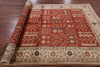 Chobi Peshawar Handmade Wool Rug - 6' 0" X 8' 10" - Golden Nile