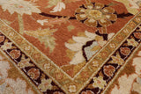 Peshawar Hand Knotted Area Rug - 9' 4" X 12' 1" - Golden Nile