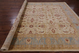 Peshawar Hand Knotted Area Rug - 9' 1" X 12' - Golden Nile