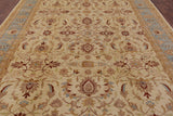 Peshawar Hand Knotted Area Rug - 9' 1" X 12' - Golden Nile