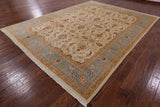 Peshawar Hand Knotted Area Rug - 9' 1" X 12' - Golden Nile